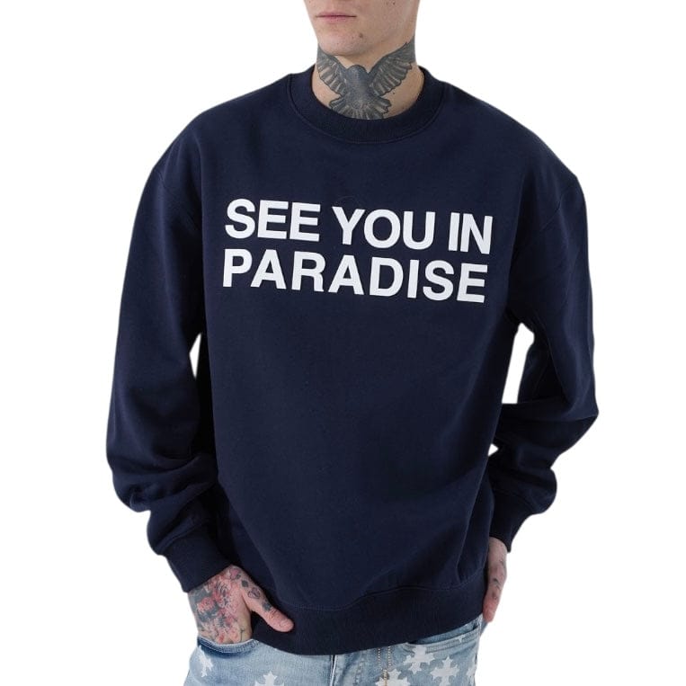 See You In Paradise Crewneck Sweatshirt (Navy)