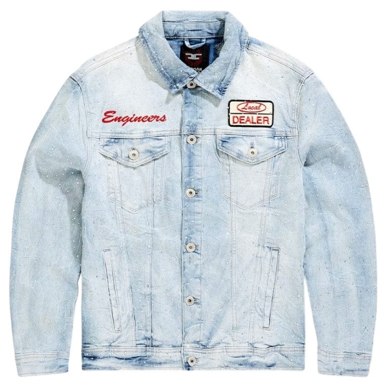 Jordan Craig Local Dealer Trucker Jacket (Iced White) JJ2339
