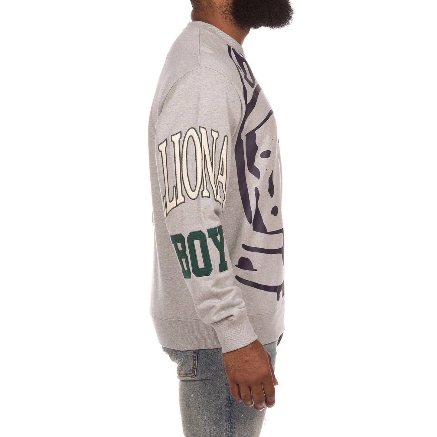 Billionaire Boys Club BB Big Face Sweatshirt (H. Grey) 851-8301