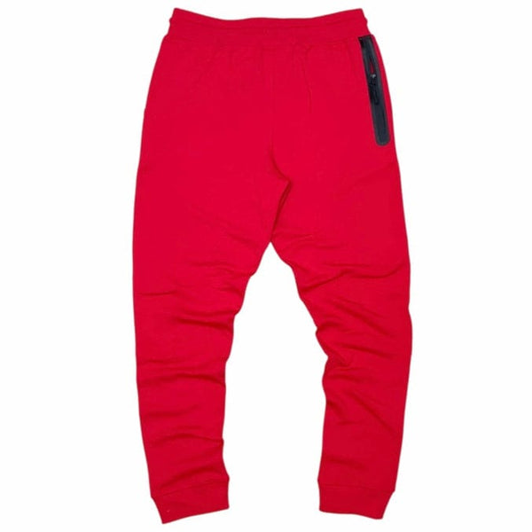 Civilized Basic Double Jersey Tech Hoodie Set (Red) CV100