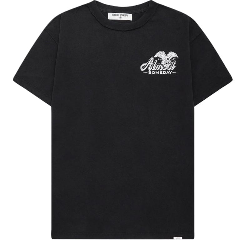Almost Someday Prohibition Tee (Vintage Wash Black) AS-F2-15