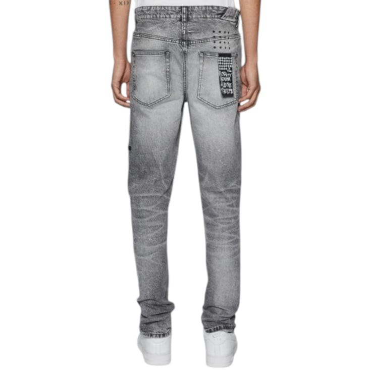 Ksubi Chitch Smoke Scatter Denim (Grey) MSP25DJ023