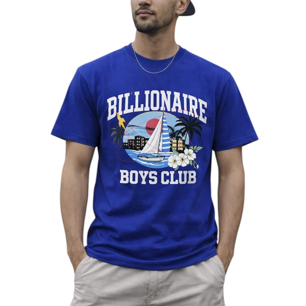 Billionaire Boys Club BB Sail SS Tee (Blue Depths) 861-2201