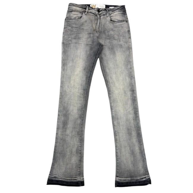 W Stacked Fit Denim (Antique Grey Wash) M8211DB-AG