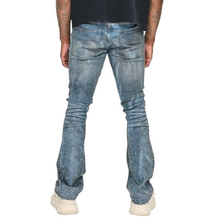Valabasas Astonished Stacked Denim (Dark Dirty Blue) VLBS-VJ3-1031