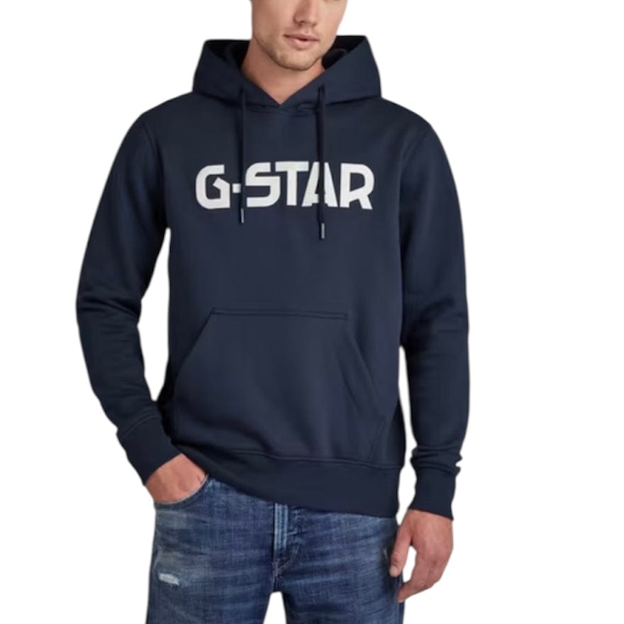 G-Star Hooded Sweatshirt (Blue Navy) D20508