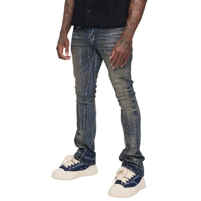 Valabasas Heath Stacked Denim (Dirty Vintage) VLBS-VJ3-1015