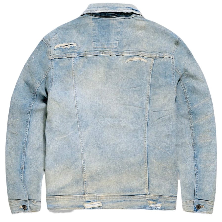 Jordan Craig Hudson Denim Trucker Jacket (Antique) JJ2273
