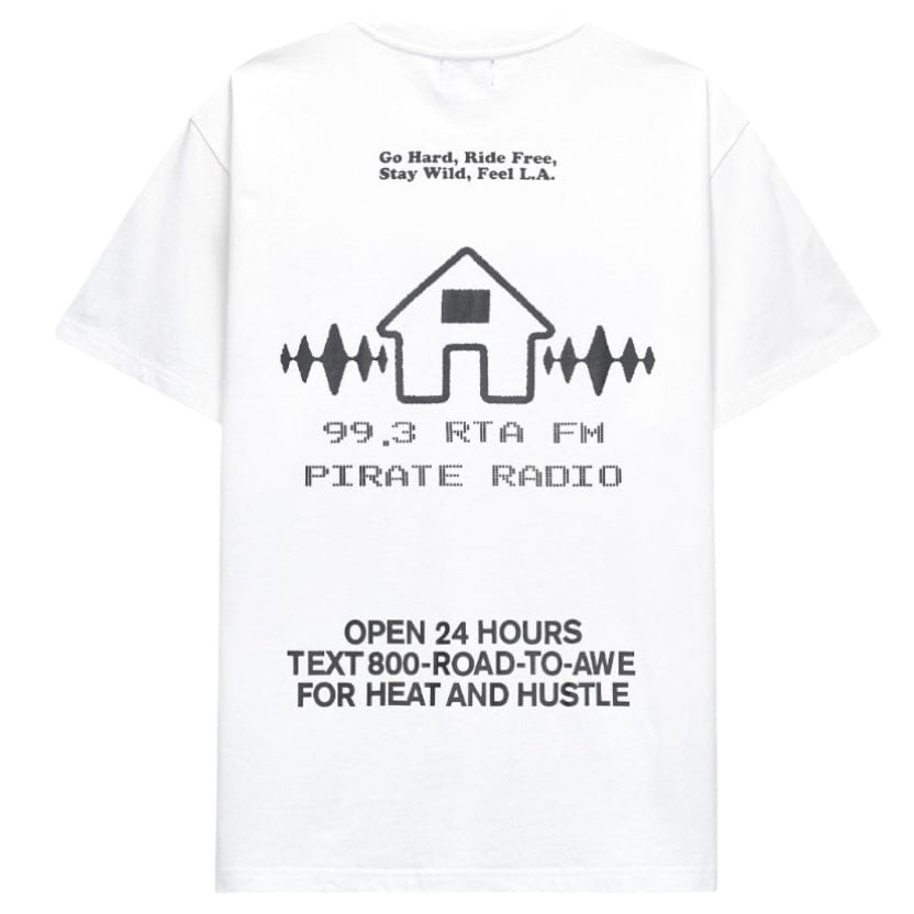 Rta Colin Oversized Short Sleeve Tee (White Radio House) MLFQK911-T1322WTRHS