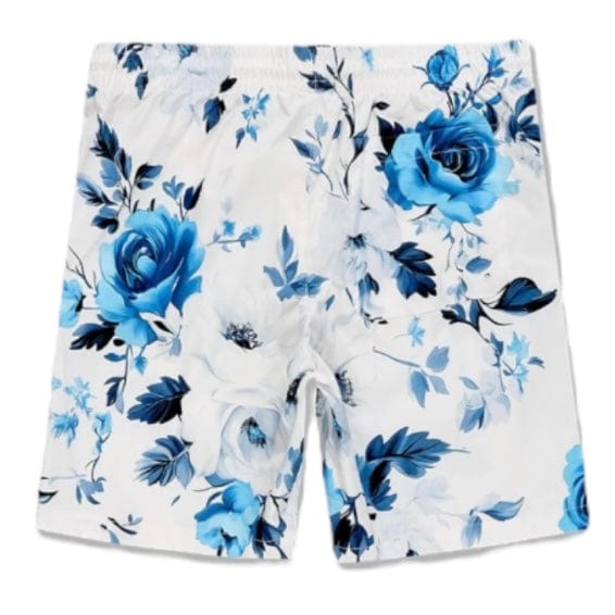 Boys Jordan Craig Ibiza Lounge Shorts (Blue Floral) 2053SB