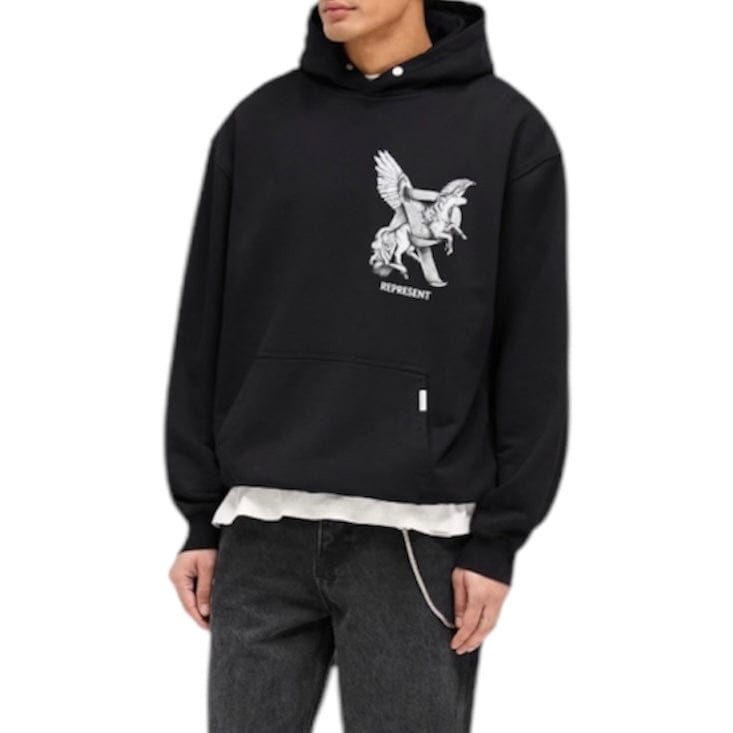 Represent Elegance In Motion Hoodie (Jet Black) MLM41065-01