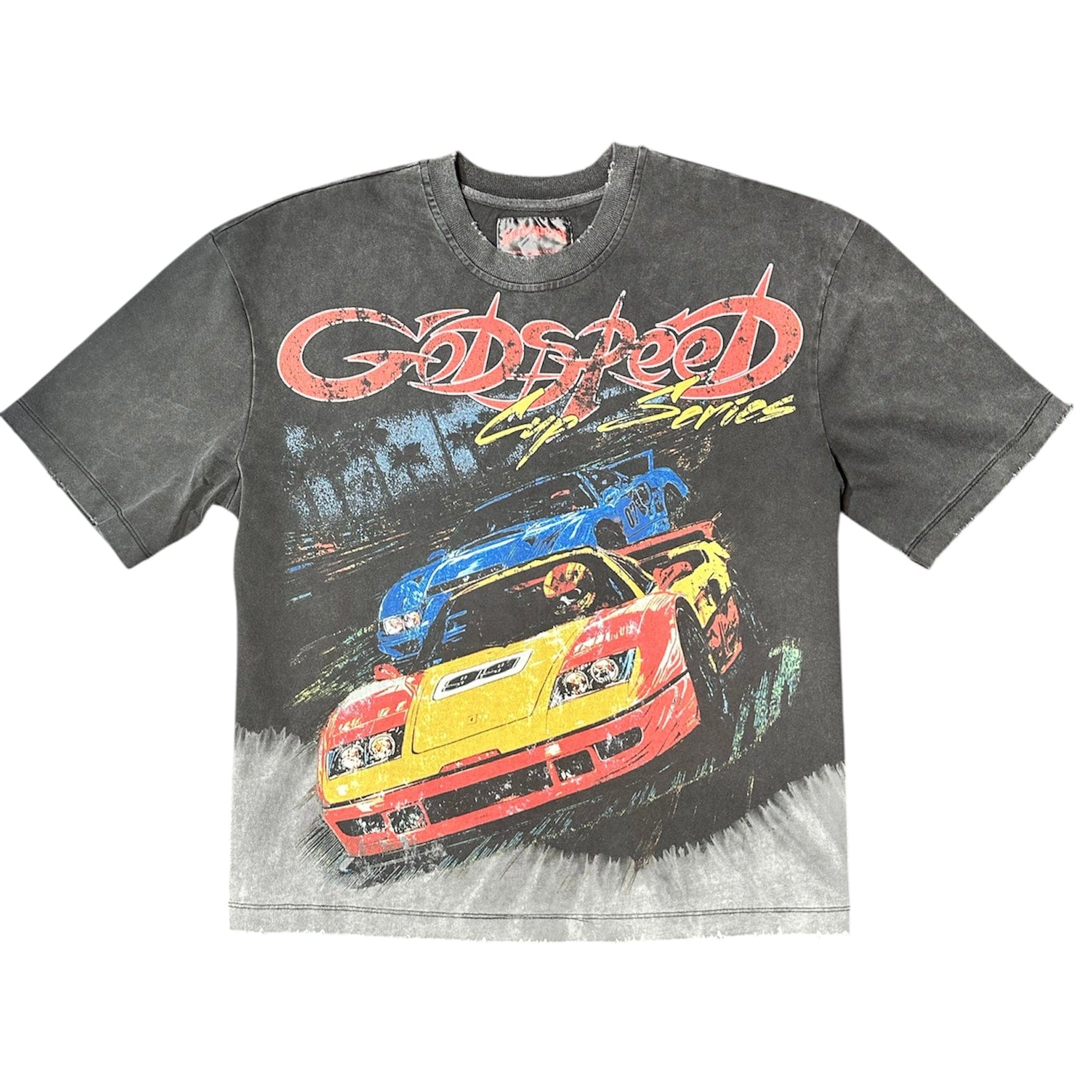 Godspeed F.T.W Tee (Black Bleached Wash)