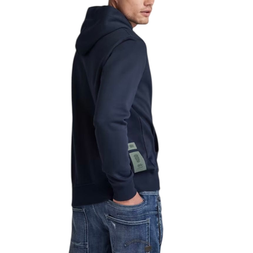 G-Star Hooded Sweatshirt (Blue Navy) D20508