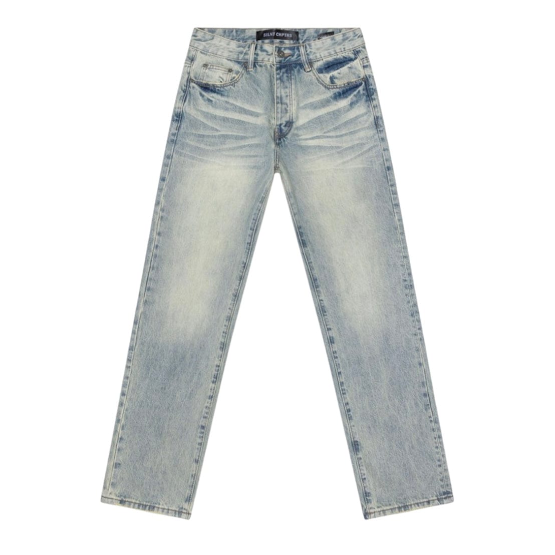 Silnt Chptrs Straight Denim (Medium Blue Wash) SC-J3-006