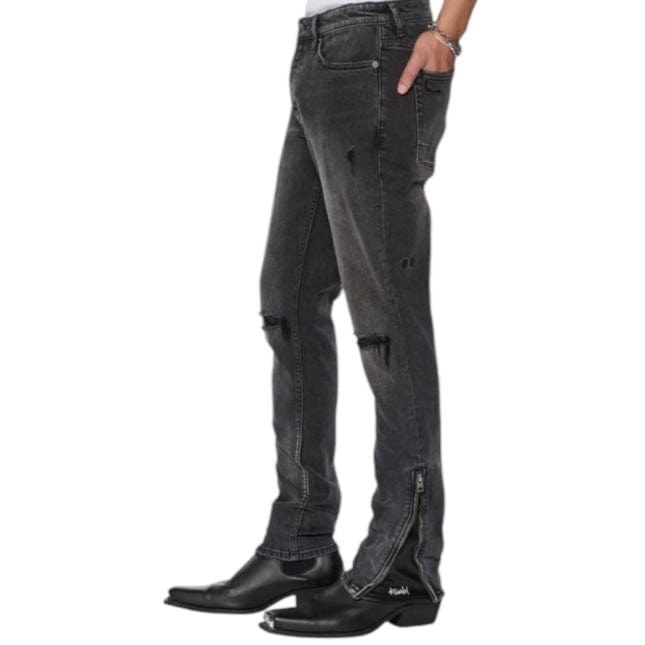 Ksubi Van Winkle Torqued Denim (Chamber Black) MSP25DJ019