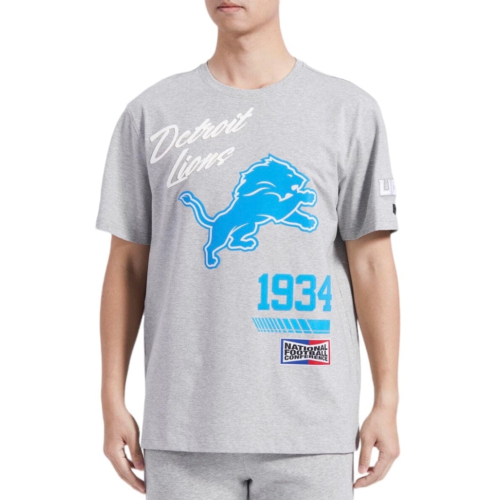 Pro Standard Detroit Lions Fast Lane SJ Tee (Heather Grey) FDL1410330-HGR