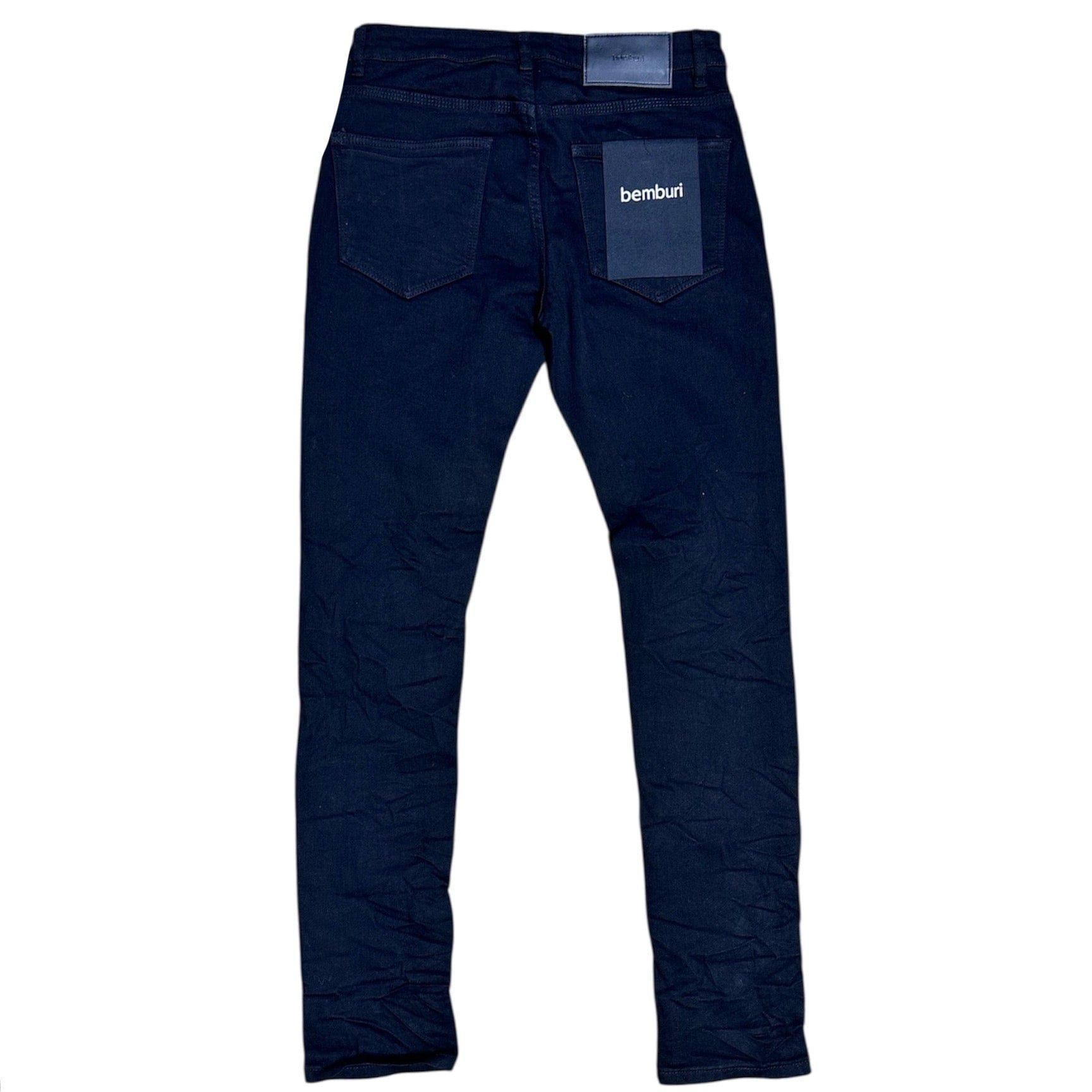 Bemburi Skinny Fit Denim Jean (Jet Black) M8502D
