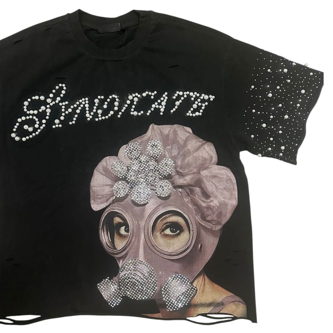 The Syndicate Ivory Tee (Black) SYNT-41
