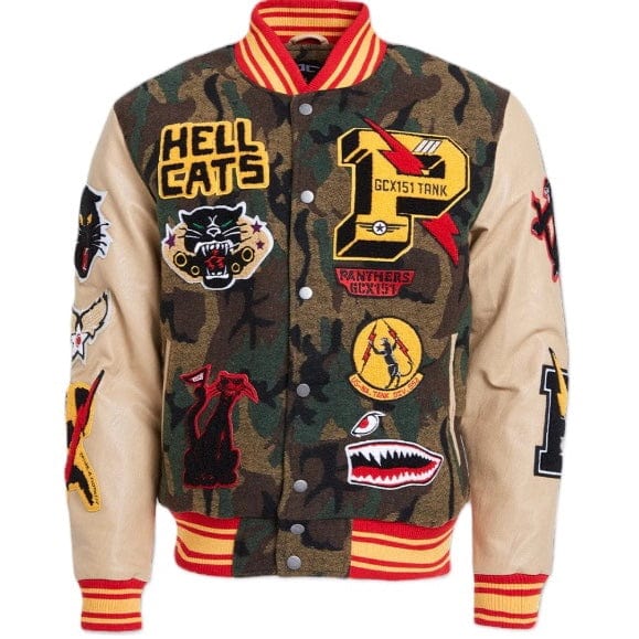 Jordan Craig Hellcat Varsity Jacket (Vintage Camo) 91646