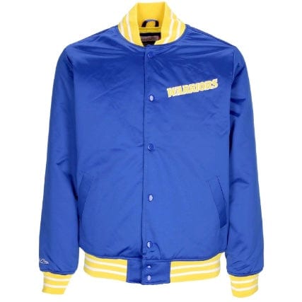 Mitchell & Ness NBA Golden State Warriors Heavyweight Jacket (Royal)
