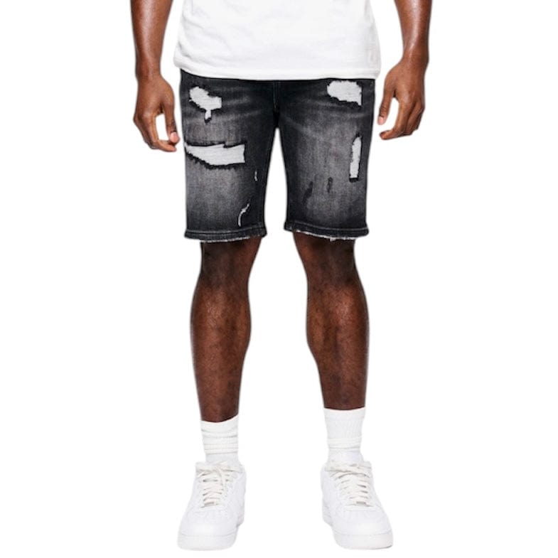 Anom Horizan Denim Short (Black Wash) ANM190SH