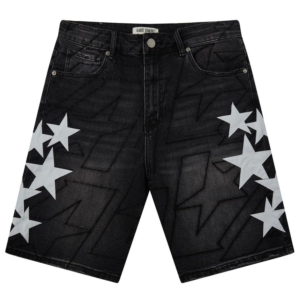 Almost Someday All Star Shorts (Black) AS-SUM-54