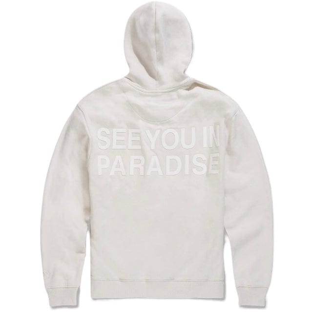 Jordan Craig Paradise Tonal Pullover Hoodie (Bone) 8862H