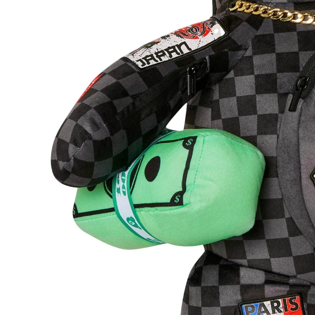 Sprayground Global Mogul Unlimited Miles Moneybear Teddybear Backpack