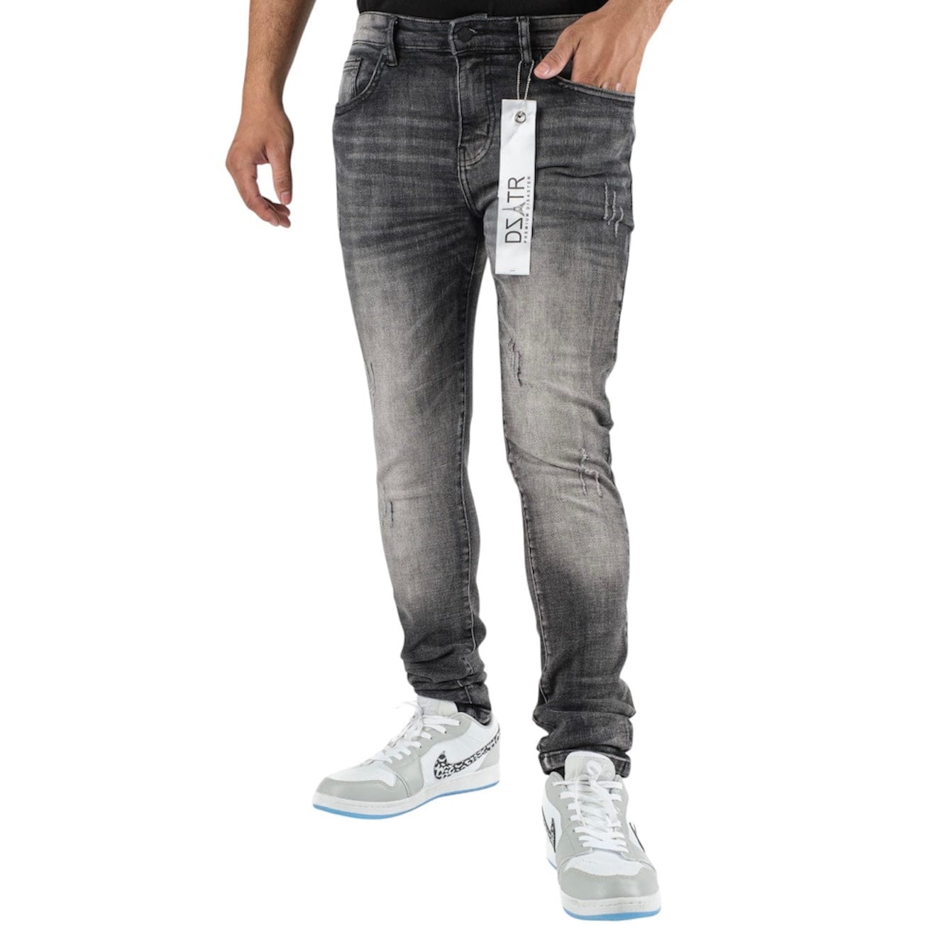 Premium Disaster Classic Super Stretch Denim (Smooth Black) DZTR-416