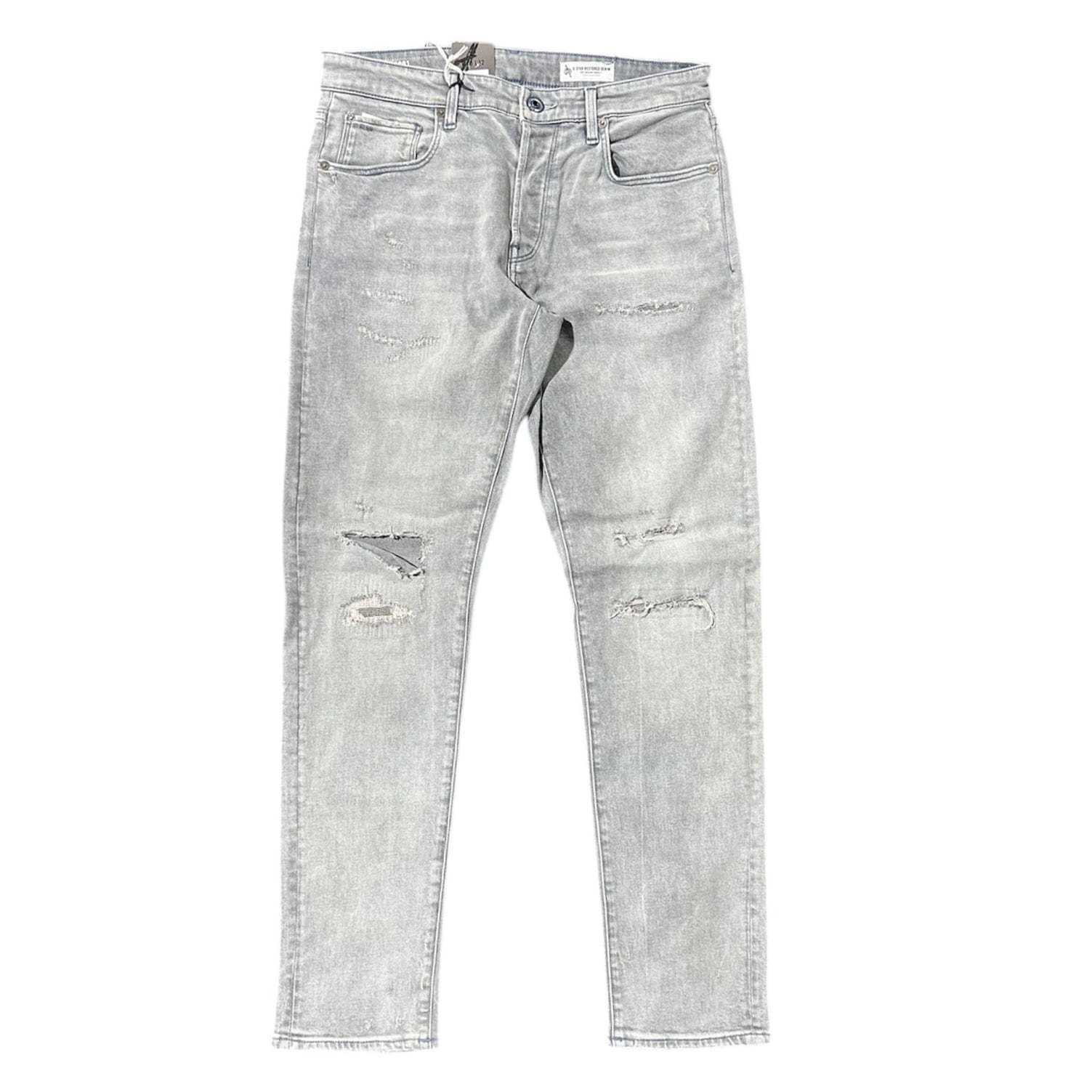 G-Star 3301 Slim Elto Stretch Denim (Vintage Grey) 51001-C293-C297