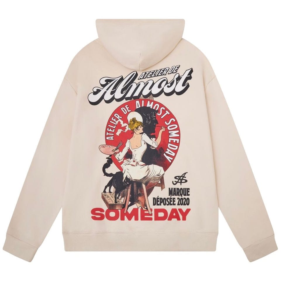 Almost Someday Atelier Hoodie (Cream) AS-H25-020