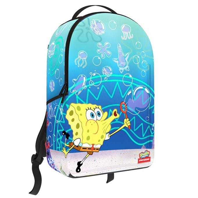 Sprayground Spongebob Blowing Bubbles DLXR Mini Backpack