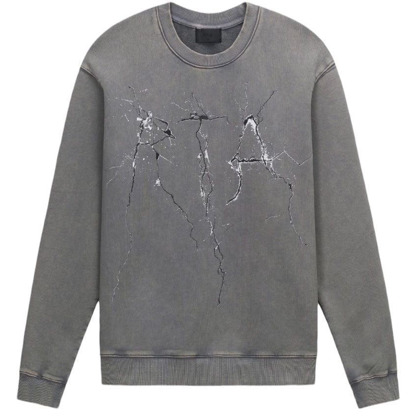 Rta Charles Sweatshirt (Stone Cracked Logo) MCCTK909-T1199STCRC