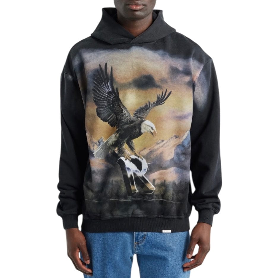 Represent Chrome Flight Hoodie (Stained Black) MLM100762-04