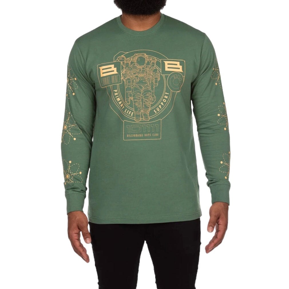 Billionaire Boys Club BB Process LS Tee (Comfrey) 831-8204, image size:1010x1010
