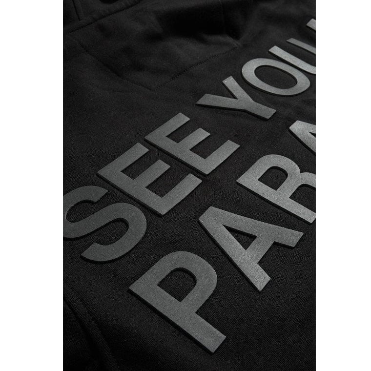 See You In Paradise Tonal Zip Up Hoodie (Black) 8863H