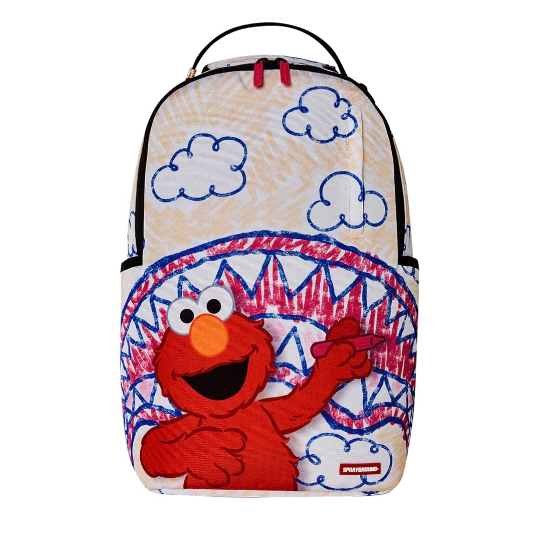 Sprayground Elmo's World Shark Sketch Backpack