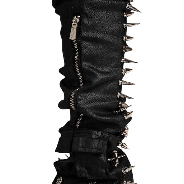 Guapi Waxed Spikes Denim (Obsidian Black)