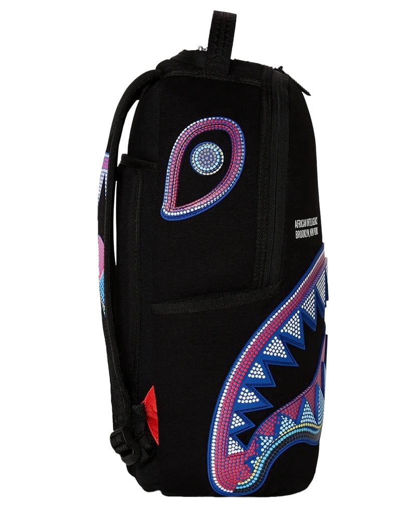 Sprayground A.I. African Intelligence Born & Raised Sandflower Collab Backpack