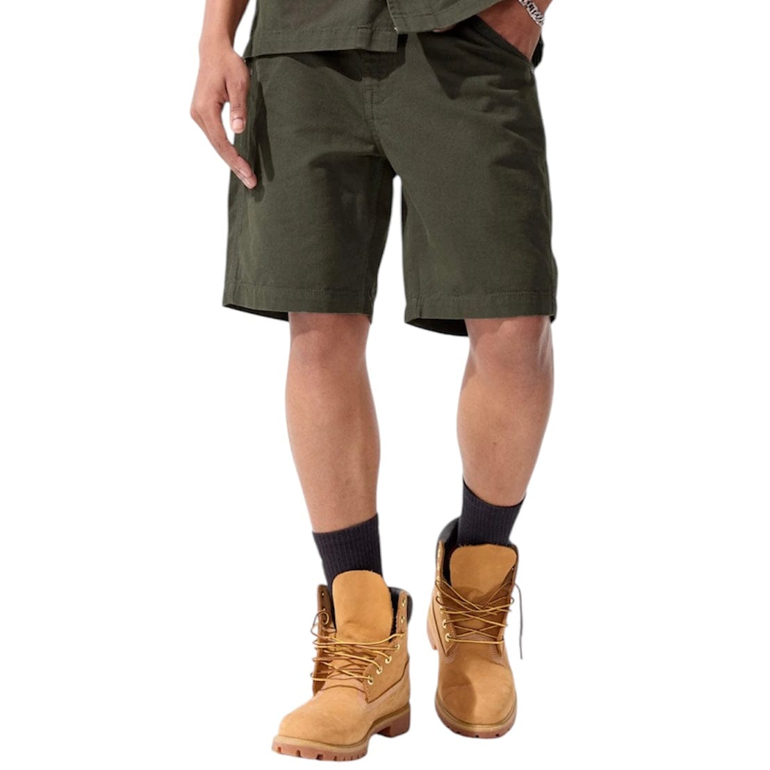 Jordan Craig Retro The Re-Up Shorts (Dark Green) 2051S