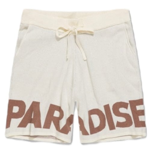 Jordan Craig Retro Paradise Knit Shorts (Cream) 2565S