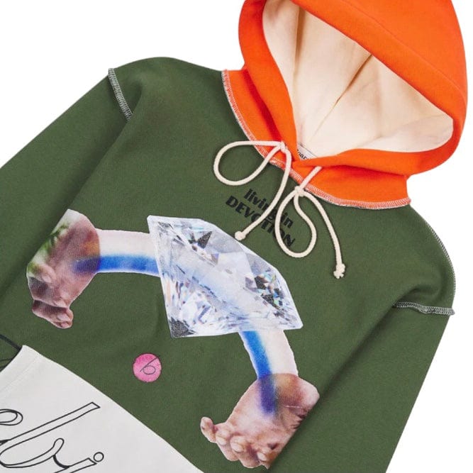 Abc Birthstone April Hoodie (Green) ABC-FW24-HO21-EY04