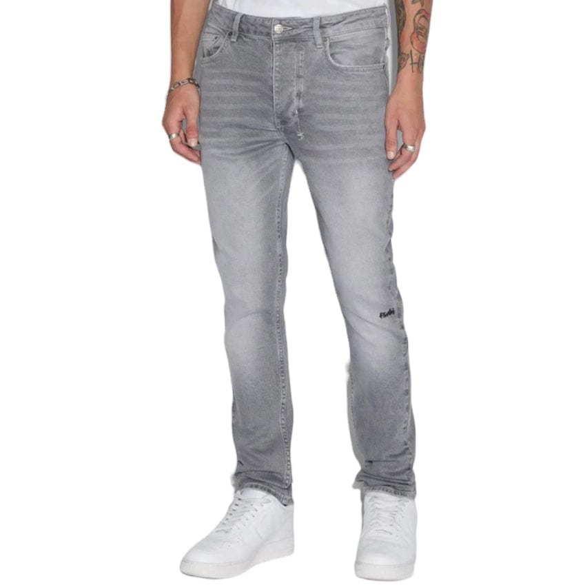 Jeans CHICO'S - Taille 0 Short (30x29) - Gris Dénim Lavé Platine - Coton/Élasthanne - Très Bon État
