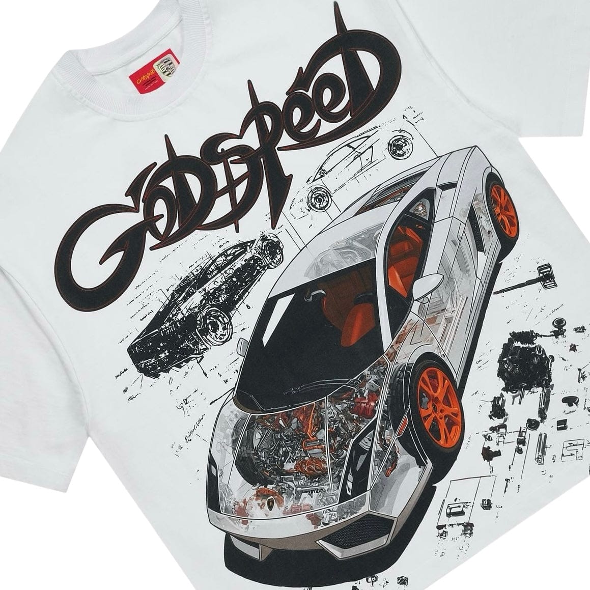 Godspeed Concept Art Tee (White)