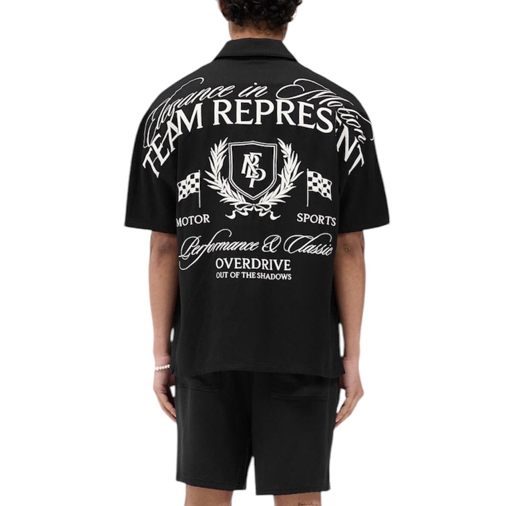 Represent Crest Shirt (Jet Black) MLM2971-01