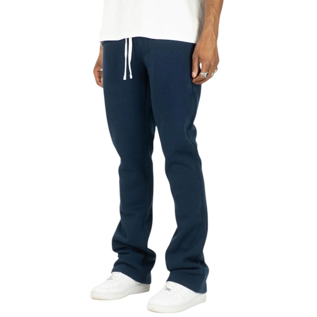 Rebel Minds Stacked Fleece Sweatpants (Navy) 100-475