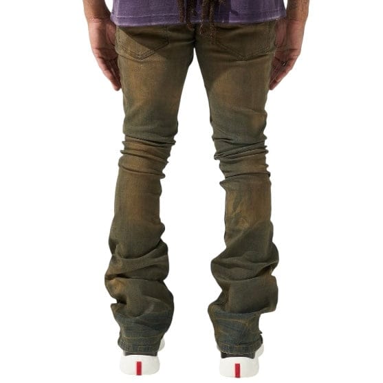 Serenede Oud Stacked Denim Jean (Oudwood) OUDSTKD-OUDWD