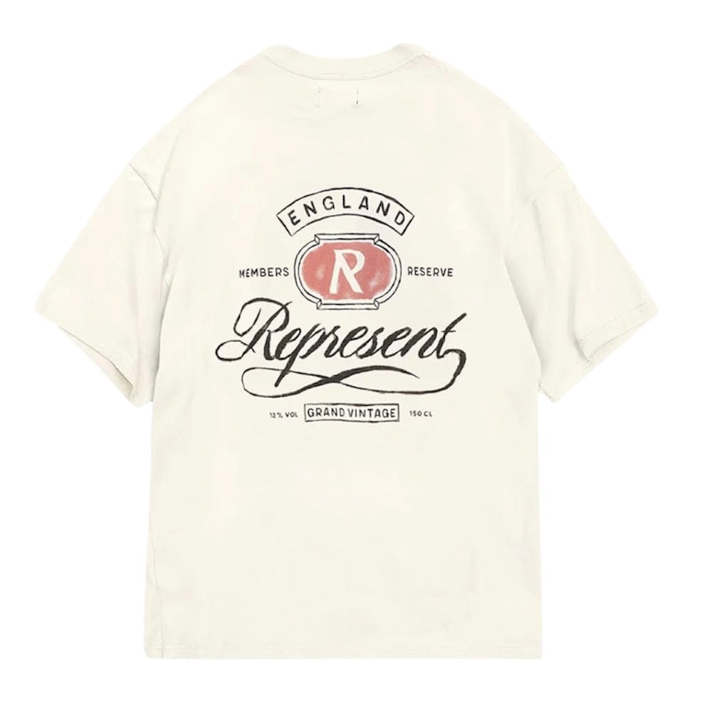 Represent Grand Vintage Hand Drawn T Shirt (Aged White) MLM100450-27