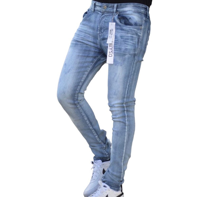 Premium Disaster Super Stretch Denim (Chalk Wash) DZTR-389