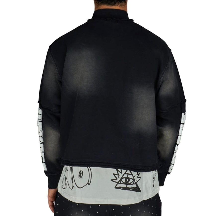 NME Lidstrom Crewneck (Black) LIDSTROM634